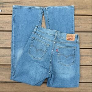 LEVI’S Retro High-rise Mid-wash 726 Flare Jeans | Size 31
